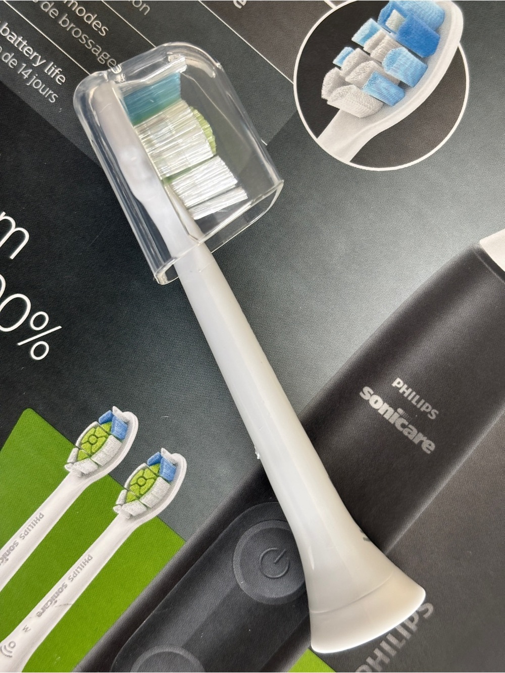 Philips Sonicare 5300 Rechargeable Sonic Toothbrush HX6423/34 Blk - Open Box New - Picture 10 of 13